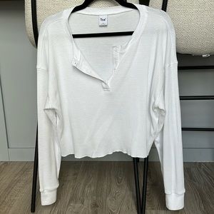 Aritzia TNA Henley Thermal
